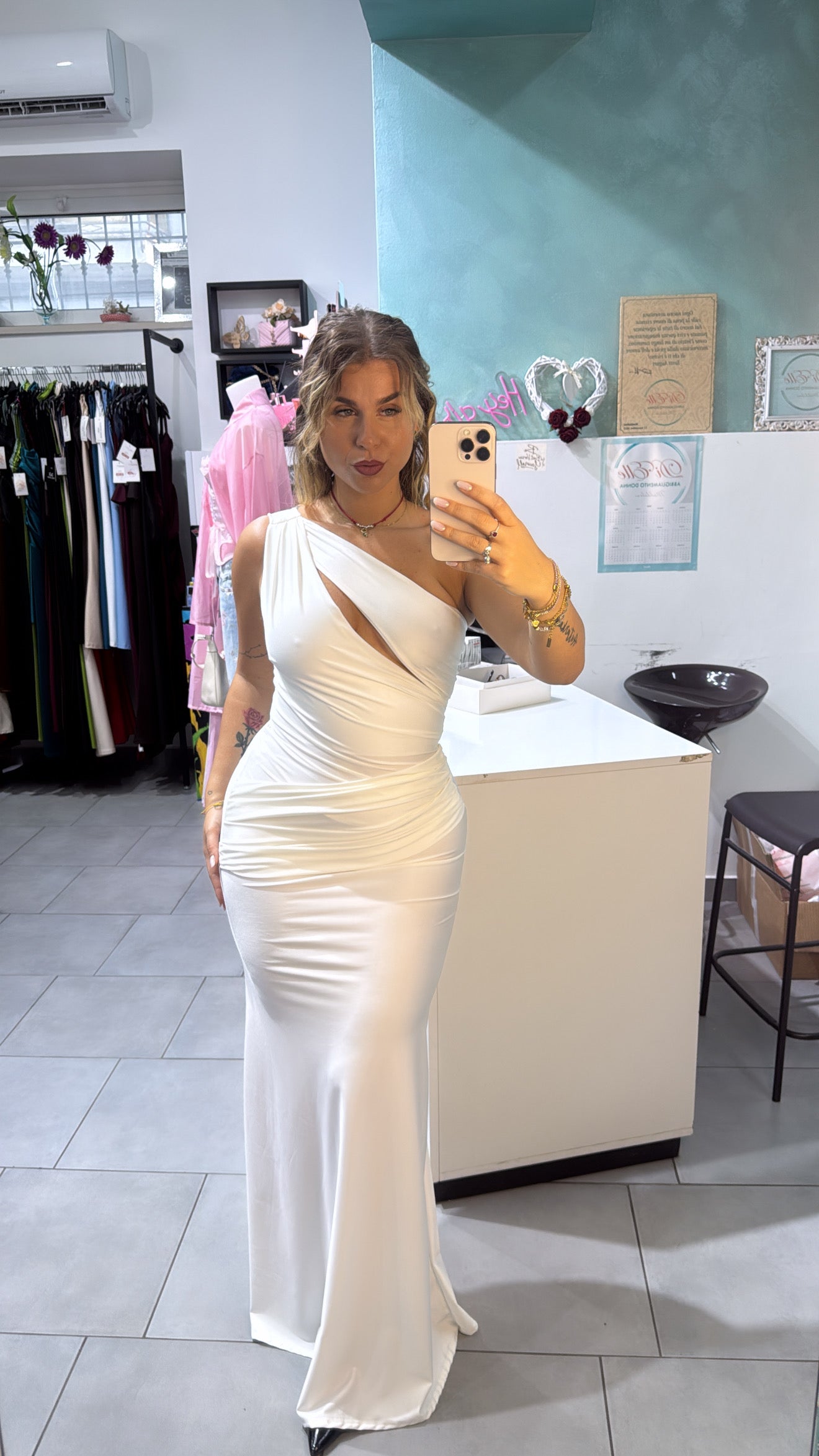Long dress mono