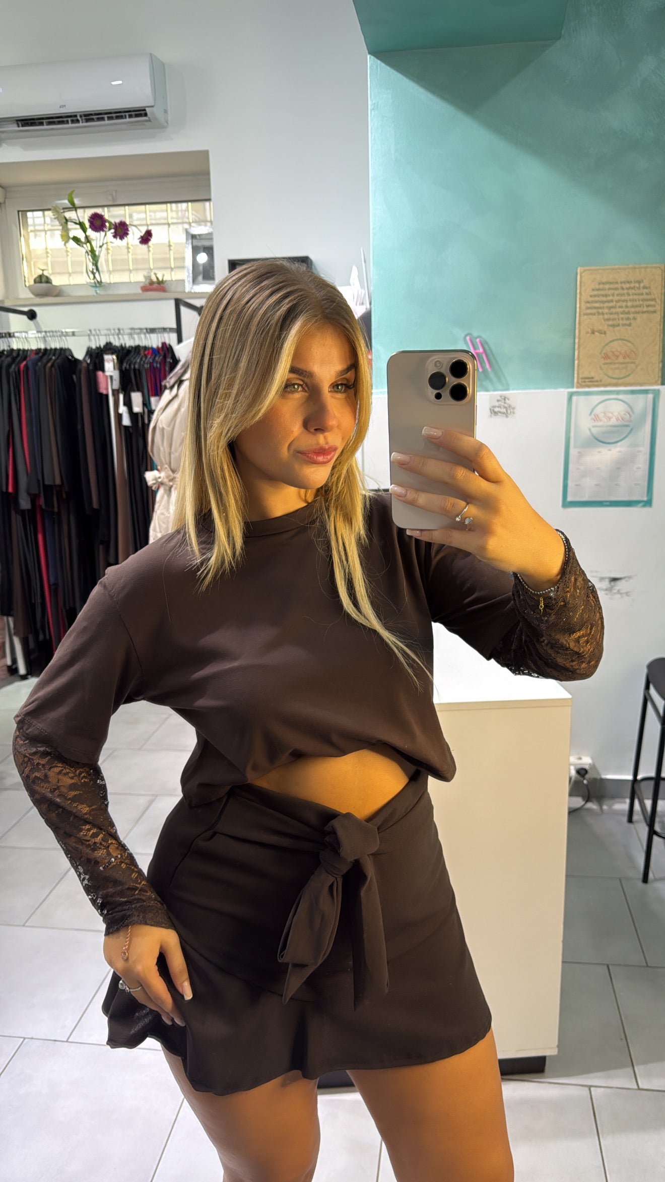 T-shirt Double Pizzo