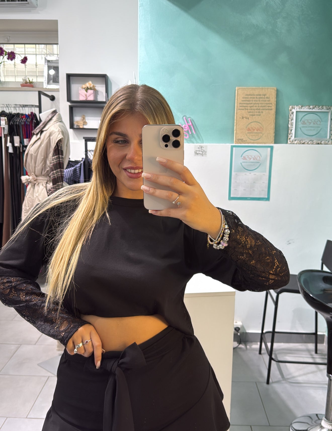 T-shirt Double Pizzo