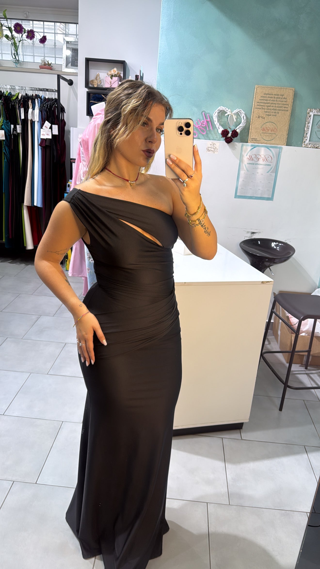 Long dress mono