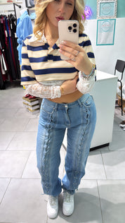 Jeans treccia