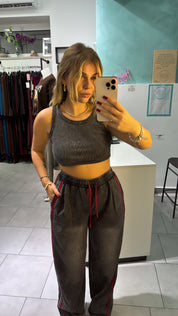 Pants Tuta Vintage Red