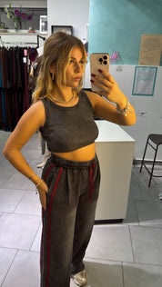 Pants Tuta Vintage Red