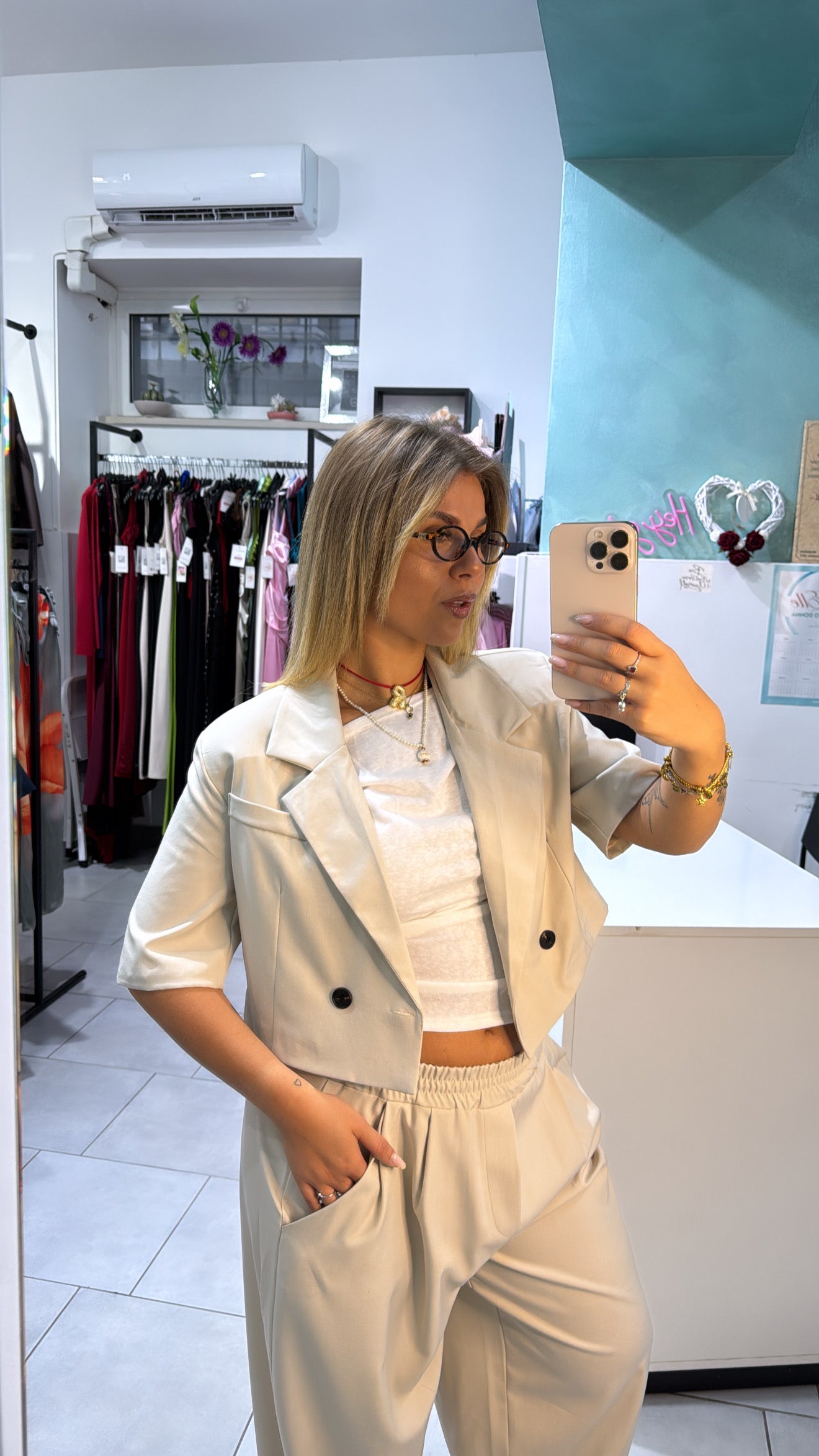 Tailleur ballon
