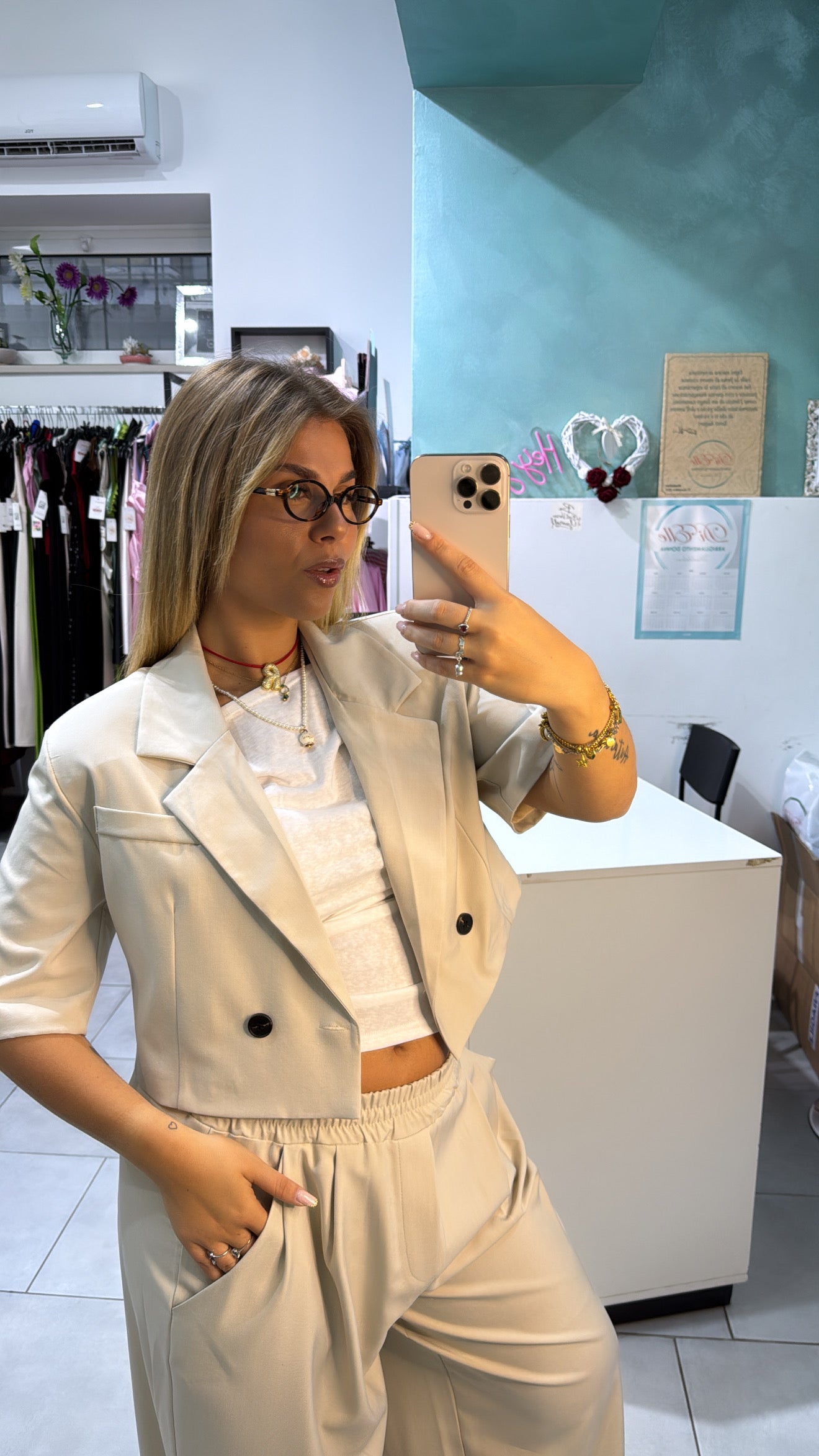 Tailleur ballon