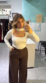 Maglione Crop Costin