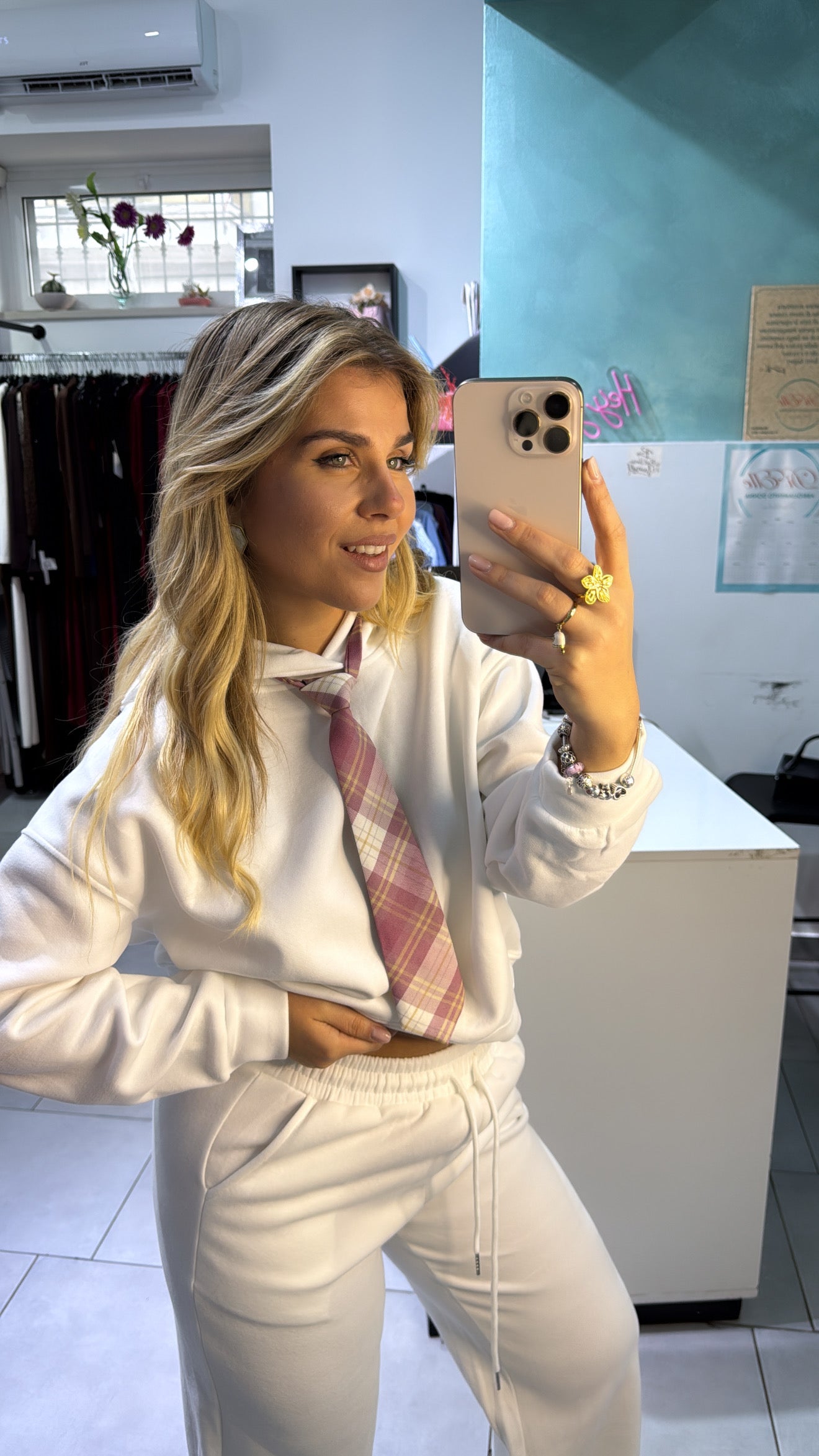 Coordinato Tuta cravatta