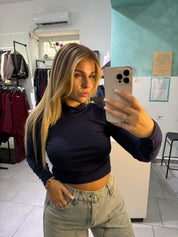 Maglietta crop Cotton