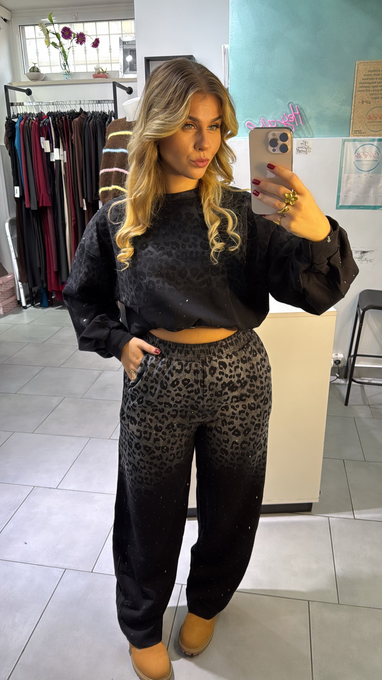 Tuta Vintage Leopard