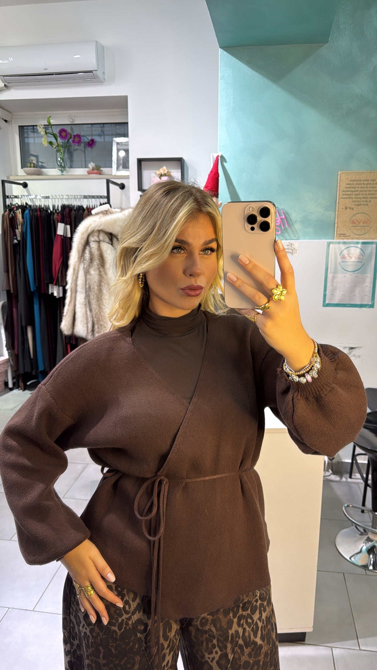 Maglione Incrociatina