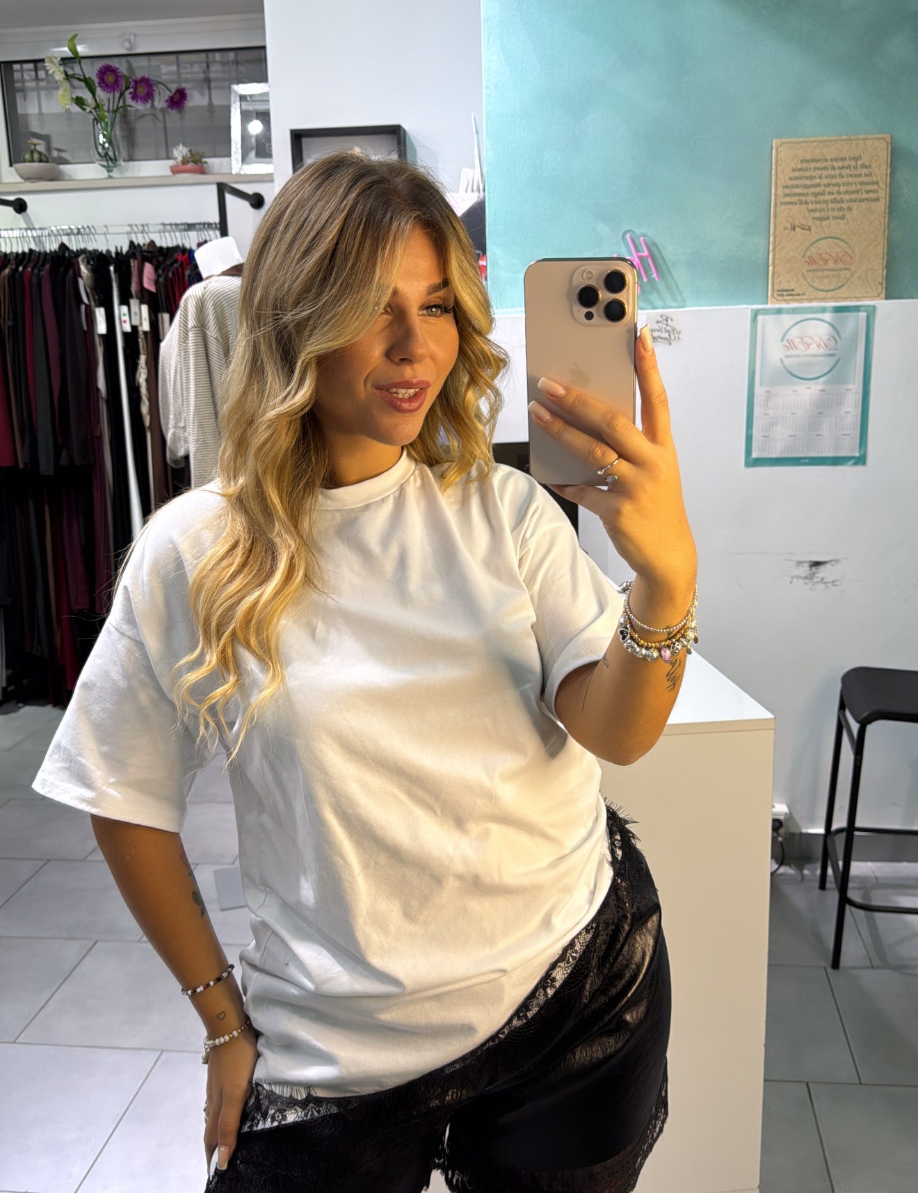 T-shirt Asimmetry Merlè