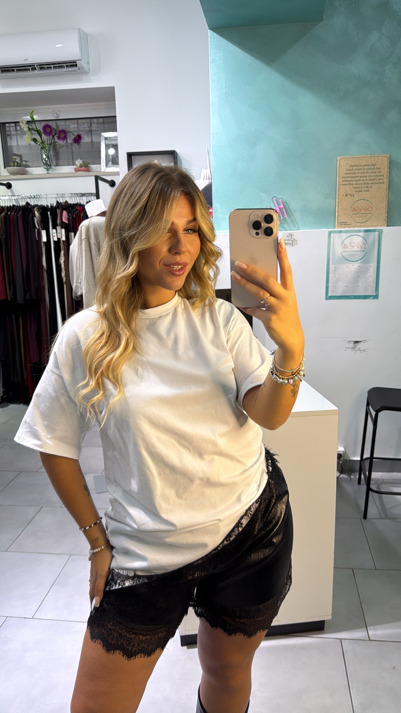 T-shirt Asimmetry Merlè