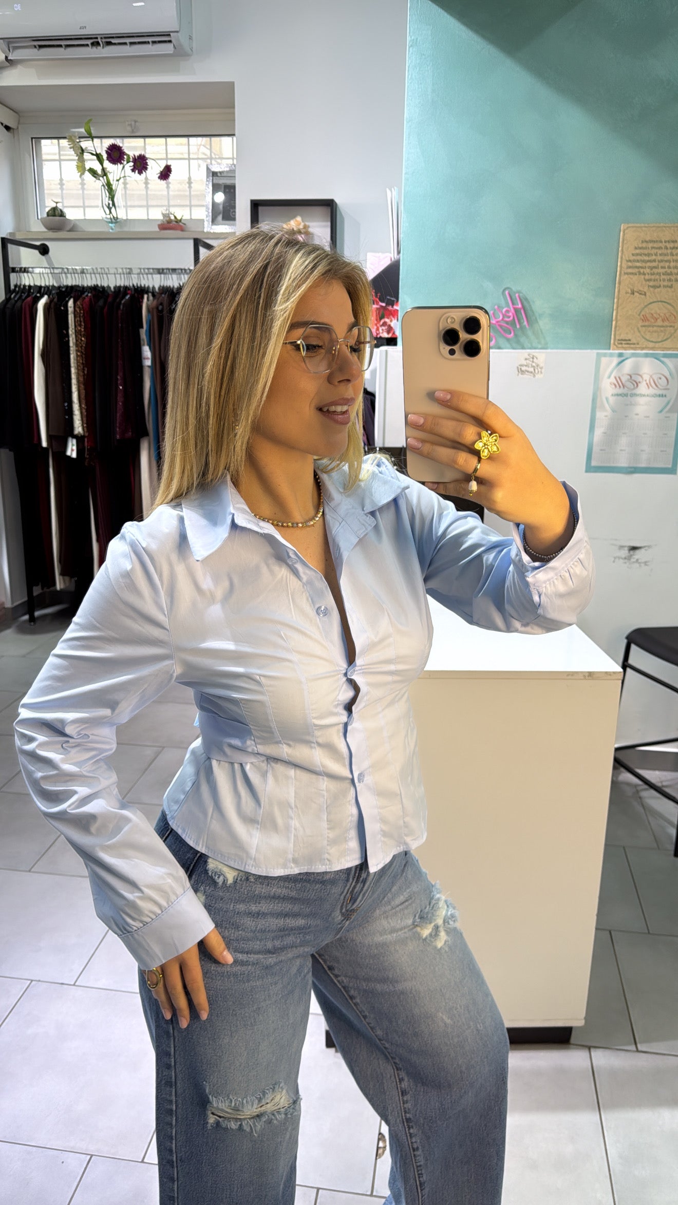 Camicia Fiocco