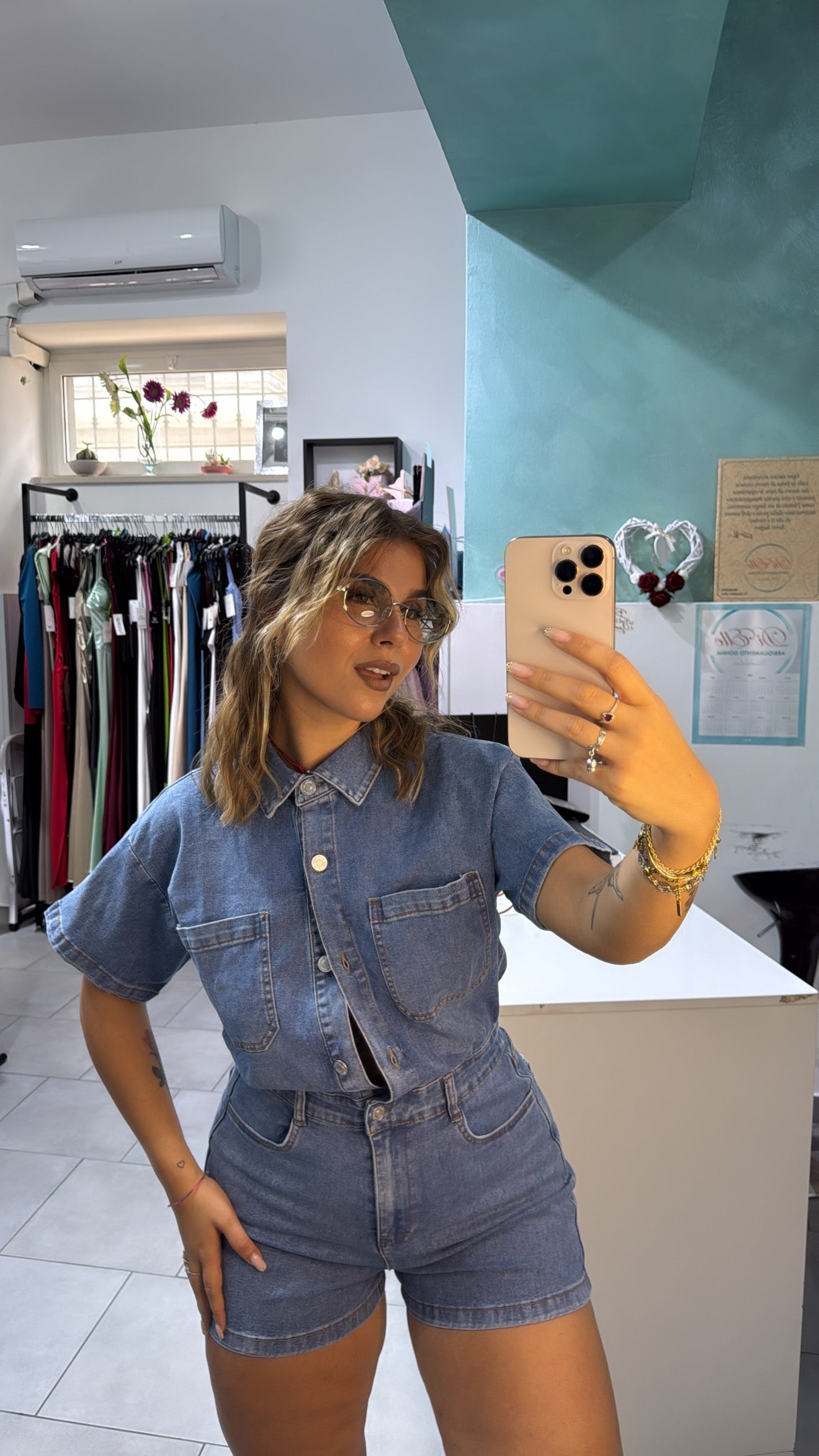 Mini Jumpsuite denim