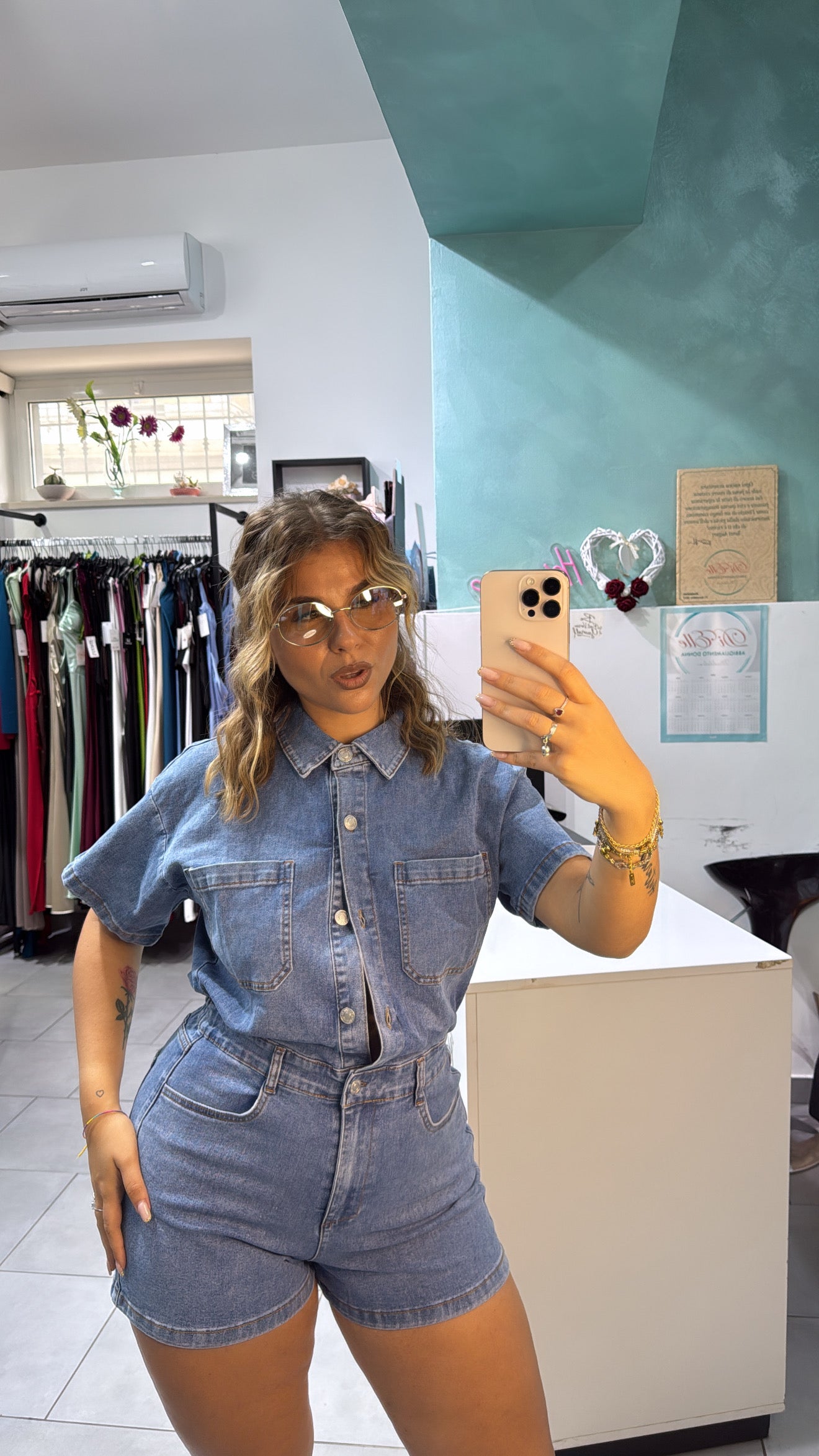 Mini Jumpsuite denim