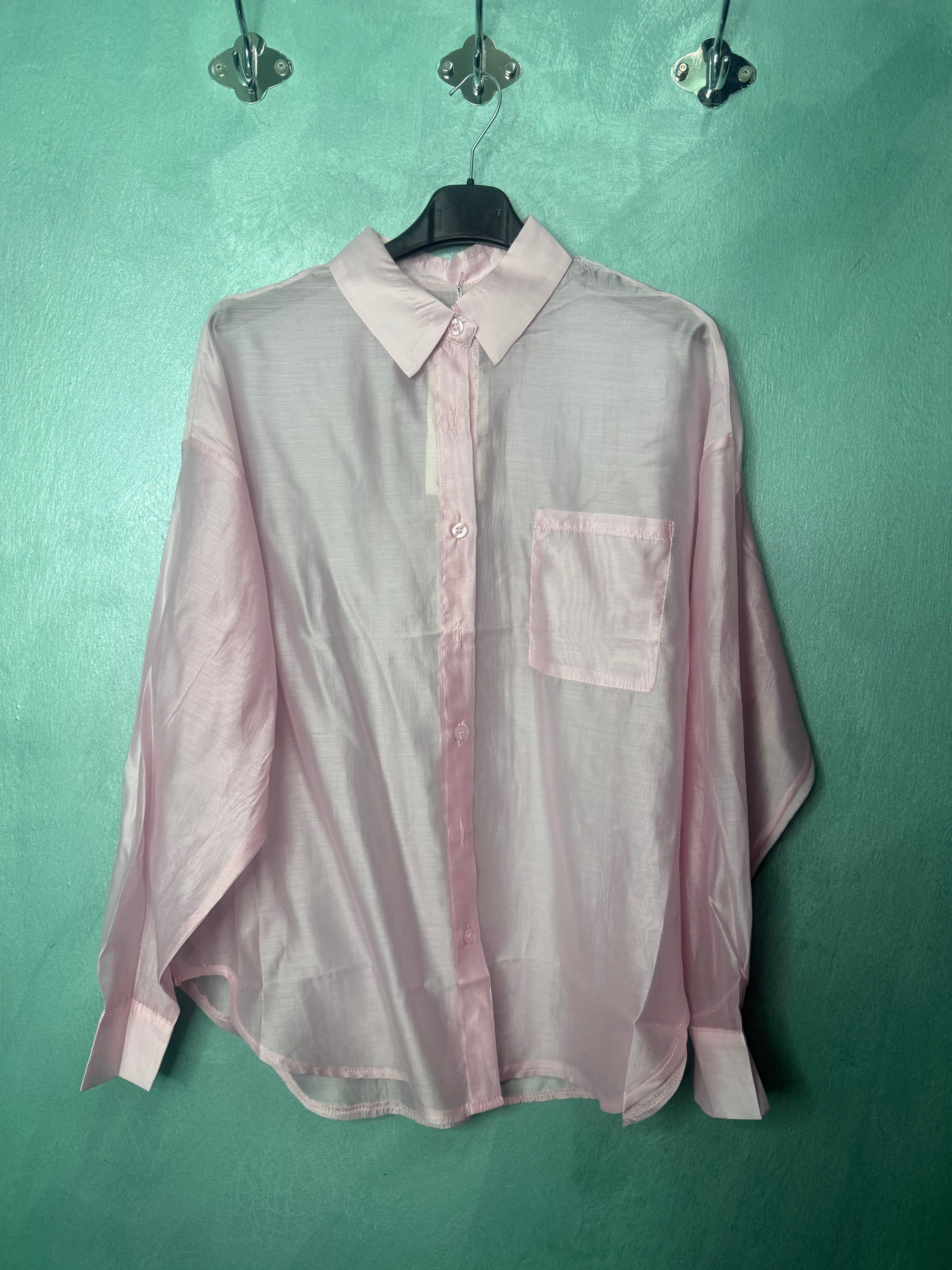 Camicia transparent