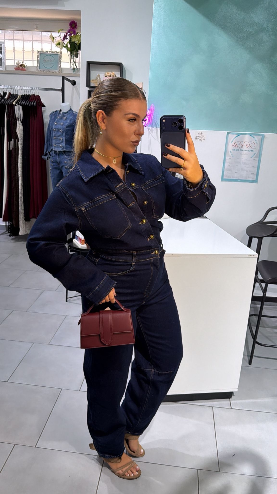 SALOPETTE IN DENIM ✨