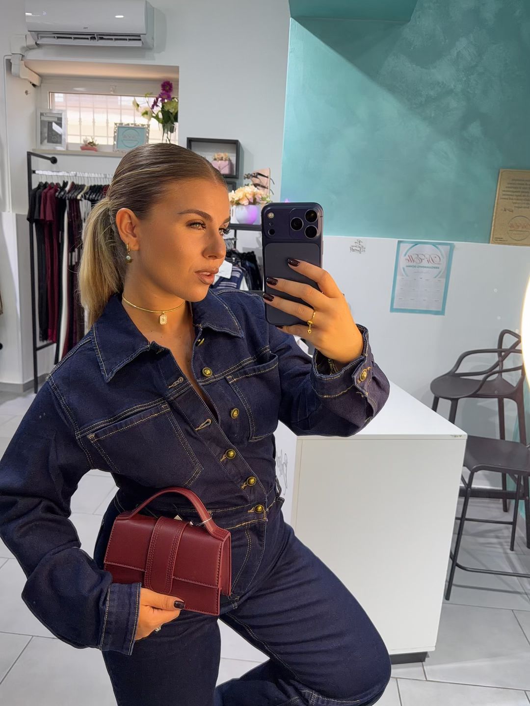 SALOPETTE IN DENIM ✨