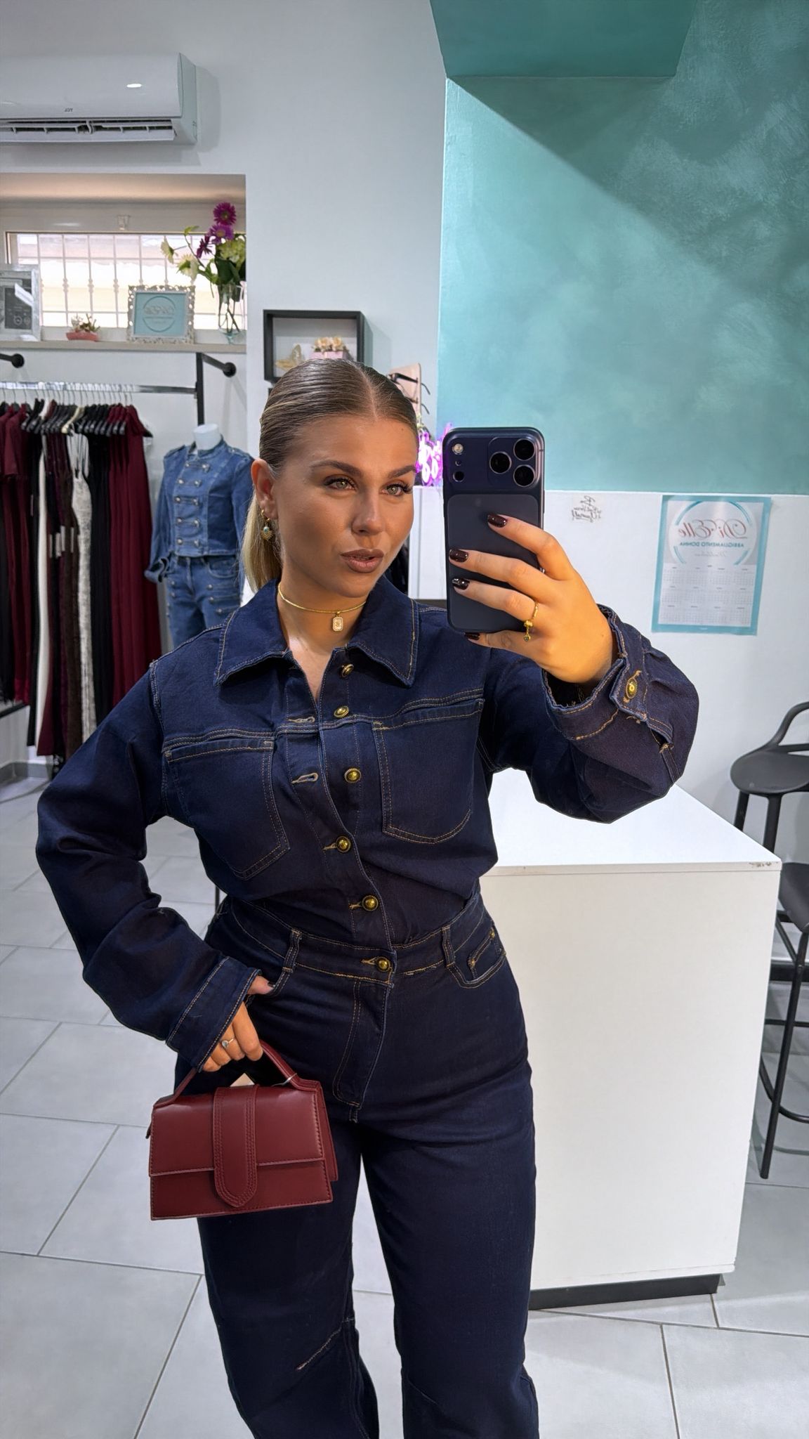SALOPETTE IN DENIM ✨
