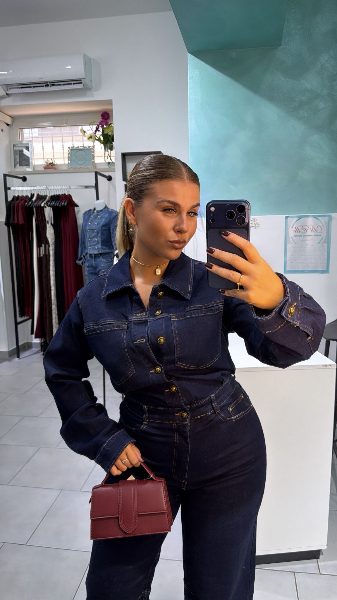SALOPETTE IN DENIM ✨