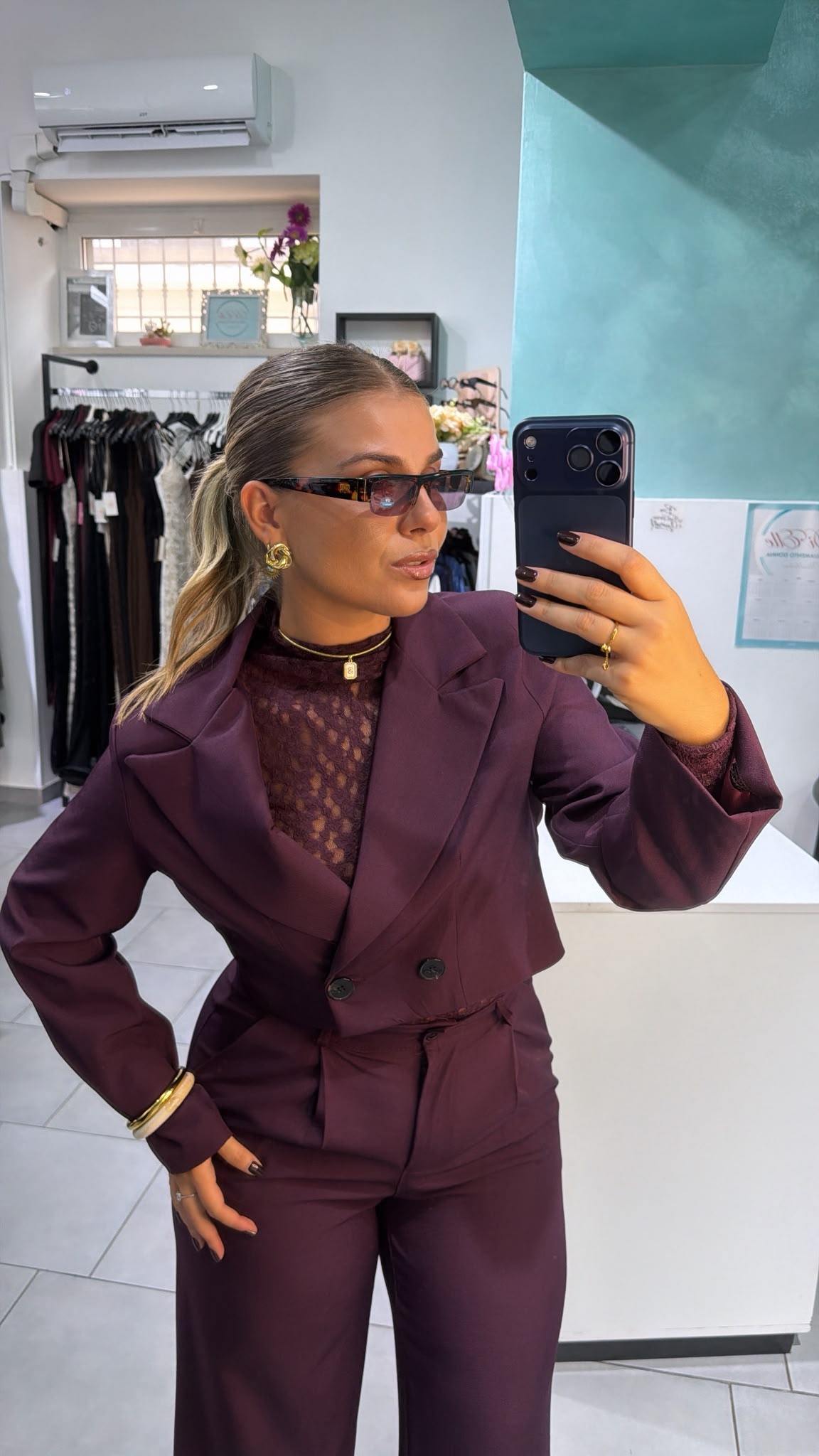TAILLEUR CON GIACCA A CROP ✨