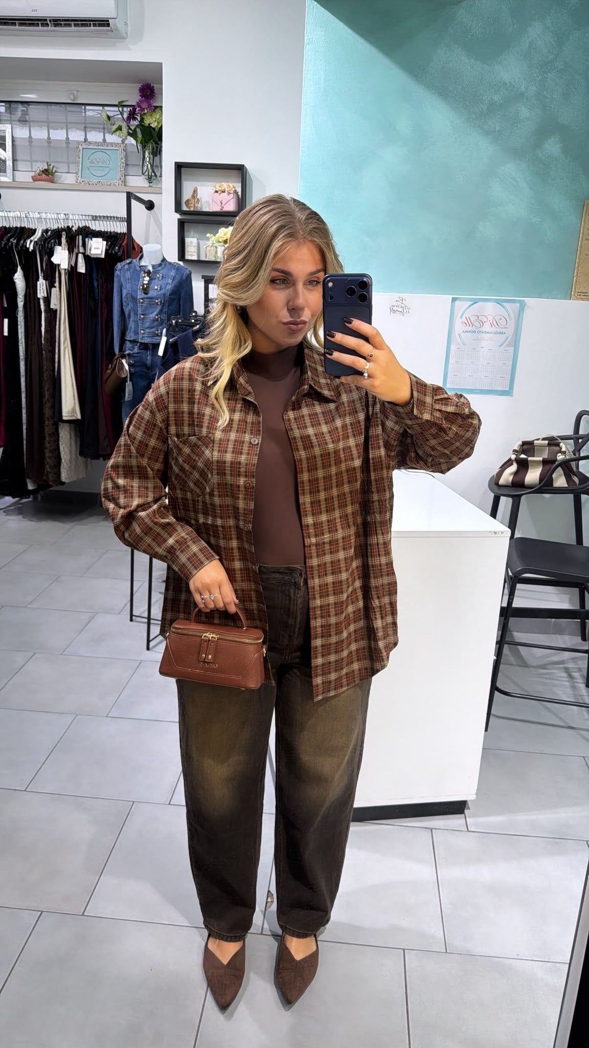 CAMICIA A QUADRI ♦️