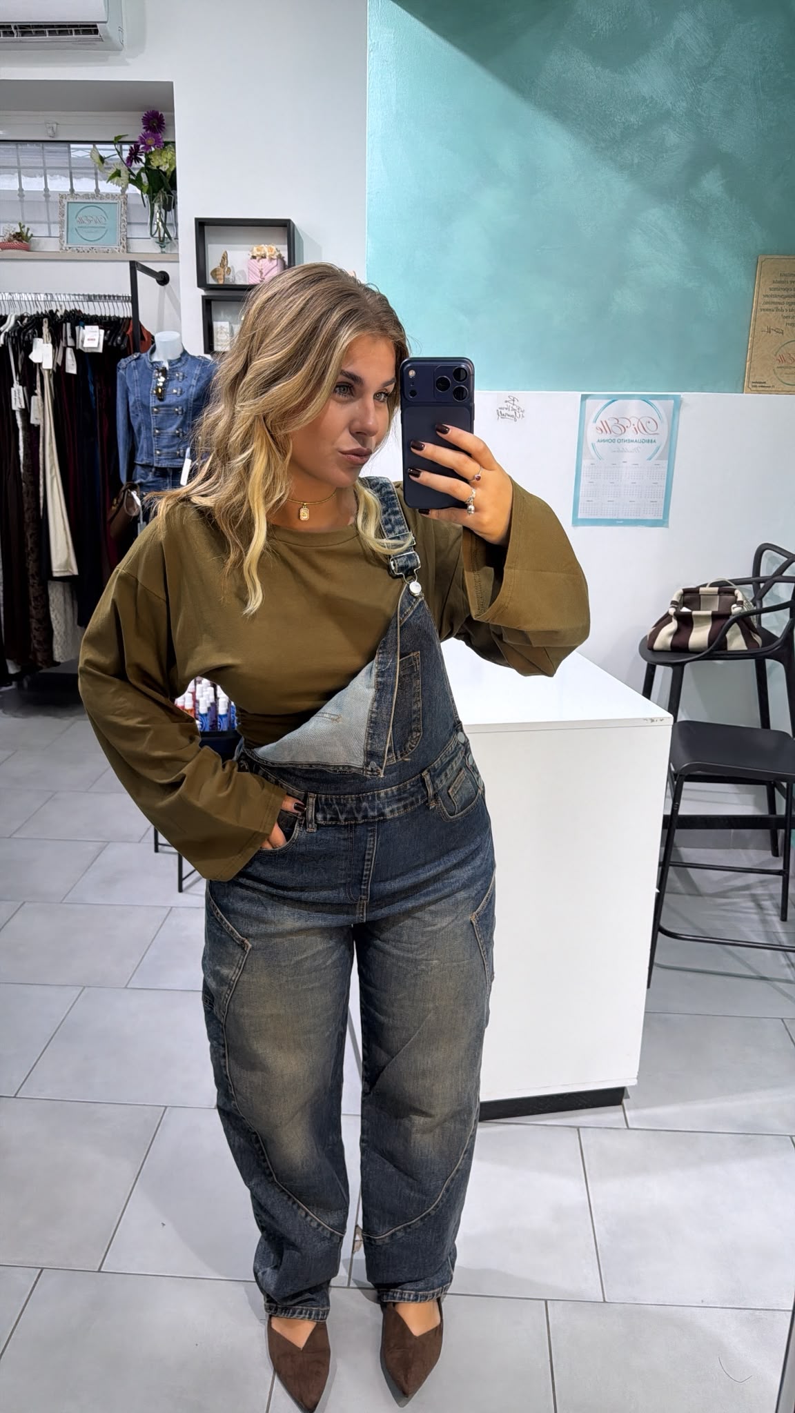 SALOPETTE IN DENIM ✨