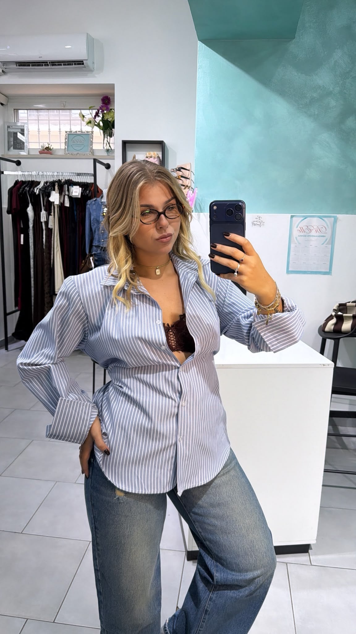 CAMICIA A RIGHE 🦋