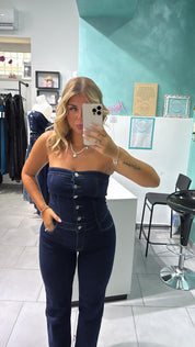 Jumpsuite Blue Denim