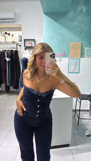 Jumpsuite Blue Denim